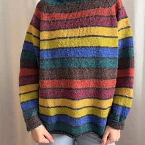 Colorful Striped Sweater